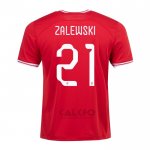 Maglia Polonia Giocatore Zalewski Away 2022