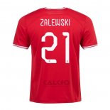 Maglia Polonia Giocatore Zalewski Away 2022