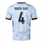Maglia Portogallo Giocatore Ruben Dias Away 2024