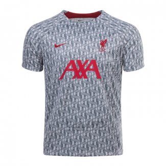 Maglia Prematch Liverpool 2022 Grigio Scuro