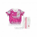 Maglia Real Madrid Dragon Bambino 2025-2026 Rosa