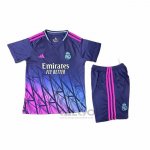 Maglia Real Madrid Special Bambino 2025-2026 Blu