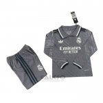Maglia Real Madrid Third Manica Lunga Bambino 2024-2025