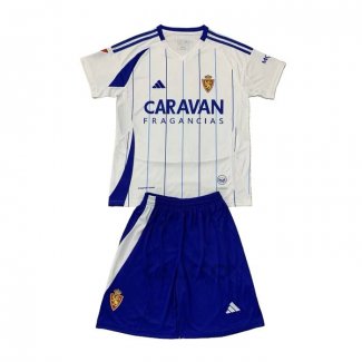 Maglia Real Zaragoza Home Bambino 2024-2025