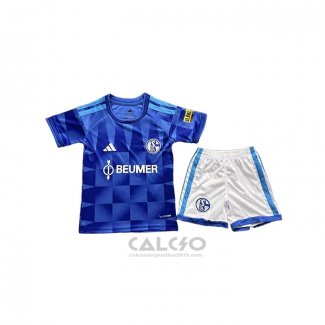 Maglia Schalke 04 Home Bambino 2026-2027