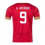 Maglia Serbia Giocatore A.mitrovic Home 2022