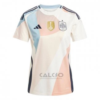 Maglia Spagna Away Donna Euro 2025