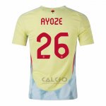 Maglia Spagna Giocatore Ayoze Away 2024