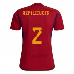 Maglia Spagna Giocatore Azpilicueta Home 2022