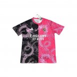 Maglia Real Madrid Dragon 2025-2026 Nero Rosa Thailandia