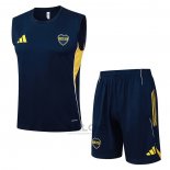 Tuta da Track Boca Juniors Senza Maniche 2025-2026 Blu