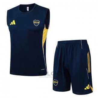 Tuta da Track Boca Juniors Senza Maniche 2025-2026 Blu