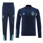 Tuta da Track di Felpa Ajax 2024-2025 Blu