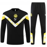 Tuta da Track di Felpa Borussia Dortmund 2022 Nero