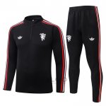Tuta da Track di Felpa Manchester United 2026-2027 Nero