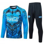 Tuta da Track di Felpa Napoli 2025-2026 Blu