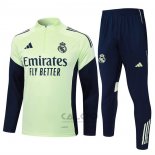 Tuta da Track di Felpa Real Madrid 2025-2026 Verde