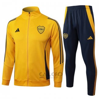 Tuta da Track di Giacca Boca Juniors 2024-2025 Giallo