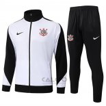 Tuta da Track di Giacca Corinthians 2025-2026 Bianco