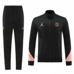 Tuta da Track di Giacca Paris Saint-Germain Jordan 2024-2025 Nero