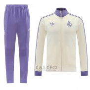 Tuta da Track di Giacca Real Madrid 2024-2025 Giallo
