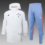 Tuta da Track di Invierno del Cruzeiro 2024-2025 Bianco
