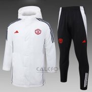 Tuta da Track di Invierno del Manchester United 2024-2025 Bianco
