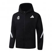 Chaqueta con Capucha del Real Madrid 2025-2026 Nero