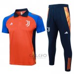 Conjunto Polo Juventus 2024-2025 Arancione