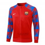 Giacca FC Barcellona 2023-2024 Rosso