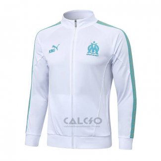 Giacca Olympique Marsiglia 2025-2026 Bianco