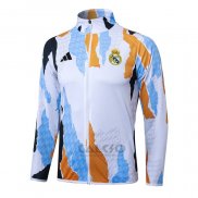 Giacca Real Madrid 2024-2025 Bianco e Giallo