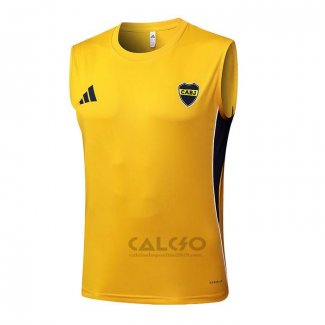 Maglia Allenamento Boca Juniors Senza Maniche 2025-2026 Giallo