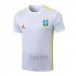 Maglia Allenamento Brasile 2026-2027 Bianco