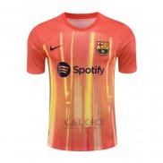 Maglia Allenamento FC Barcellona 2023-2024 Arancione