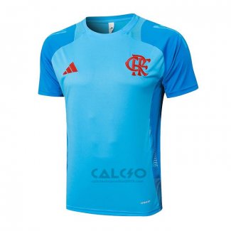 Maglia Allenamento Flamengo 2024-2025 Blu