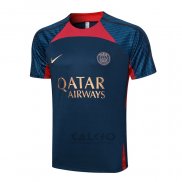 Maglia Allenamento Paris Saint-Germain 2023-2024 Blu