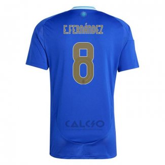 Maglia Argentina Giocatore E.fernandez Away 2024