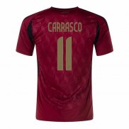 Maglia Belgio Giocatore Carrasco Home 2024
