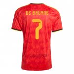 Maglia Belgio Giocatore Kevin de Bruyne Home 2026