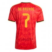 Maglia Belgio Giocatore Kevin de Bruyne Home 2026