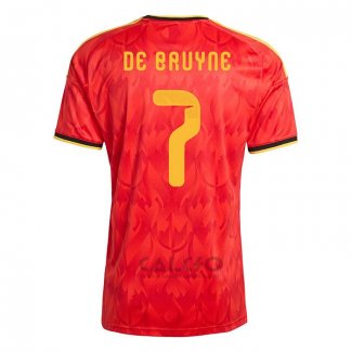 Maglia Belgio Giocatore Kevin de Bruyne Home 2026