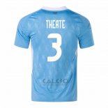 Maglia Belgio Giocatore Theate Away 2024