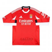 Maglia Benfica Home Manica Lunga 2025-2026