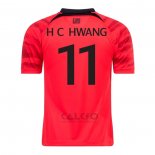 Maglia Corea del Sud Giocatore Hee-chan Hwang Home 2022