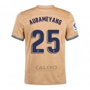 Maglia FC Barcellona Giocatore Aubameyang Away 2022-2023