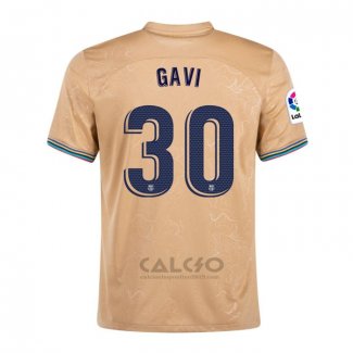 Maglia FC Barcellona Giocatore Gavi Away 2022-2023