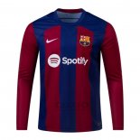 Maglia FC Barcellona Home Manica Lunga 2023-2024