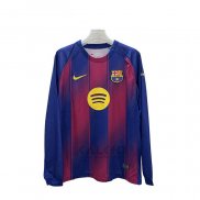 Maglia FC Barcellona Home Manica Lunga 2025-2026