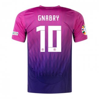 Maglia Germania Giocatore Gnabry Away 2024